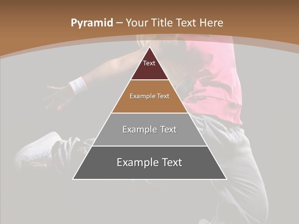 Pose Action Young PowerPoint Template