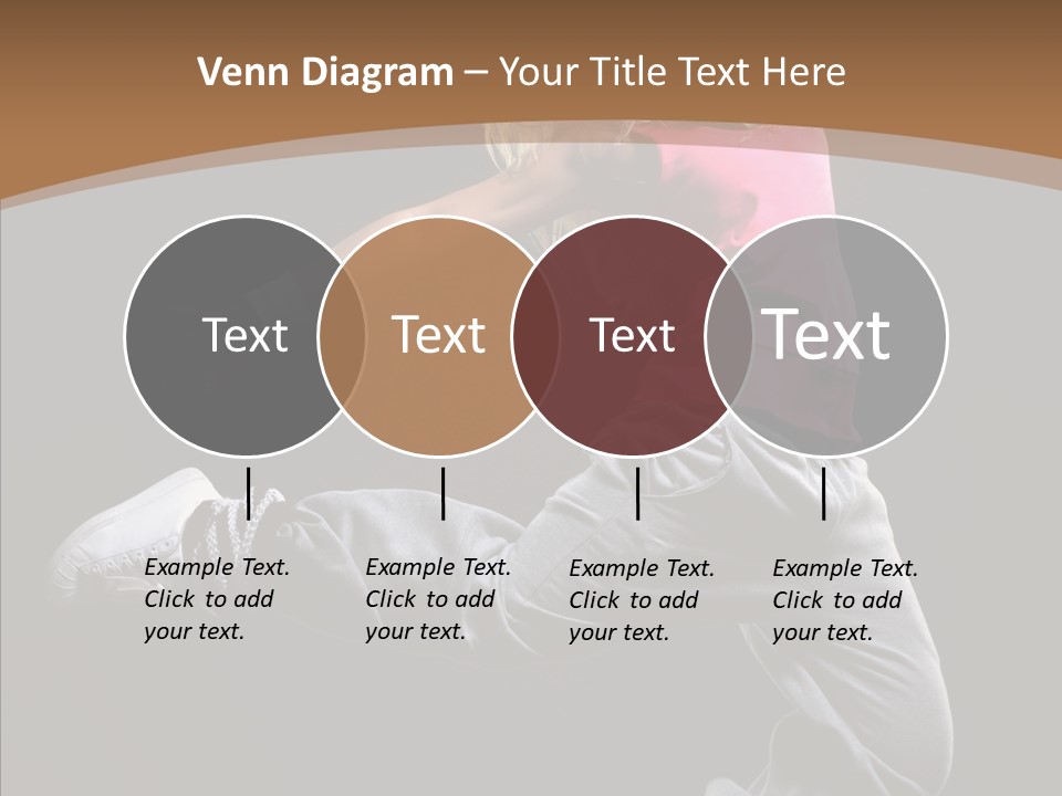 Pose Action Young PowerPoint Template