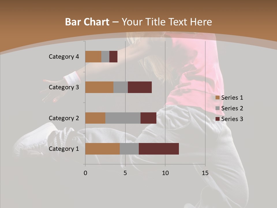 Pose Action Young PowerPoint Template
