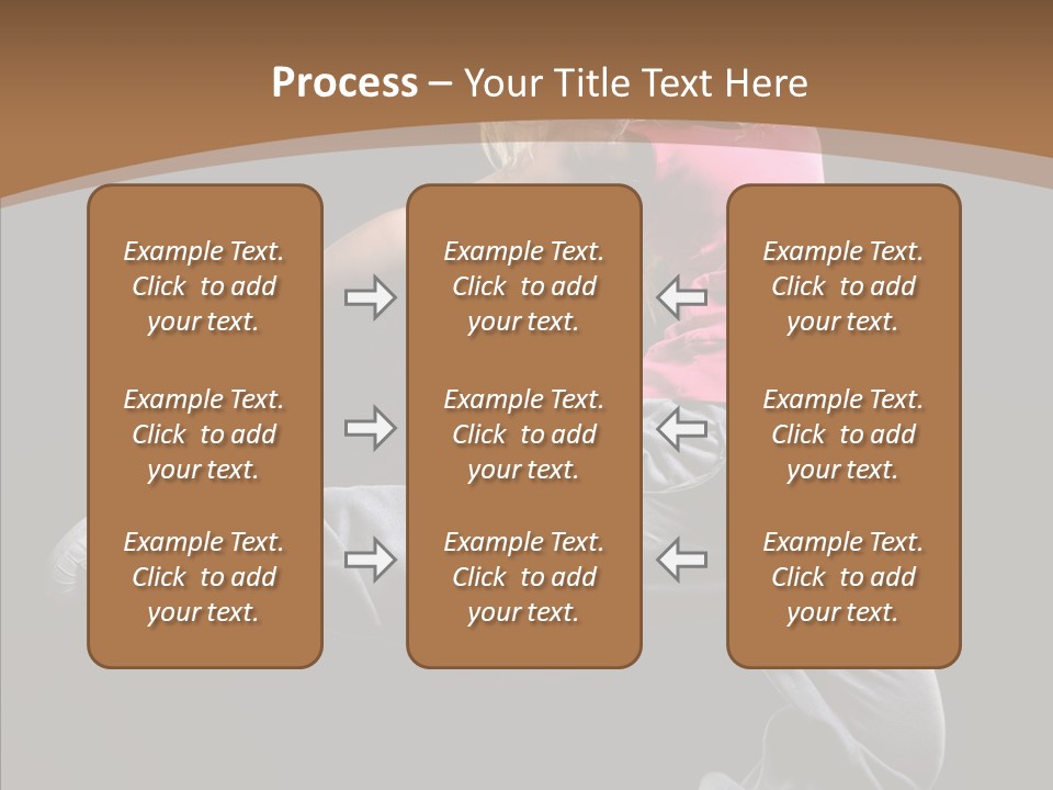 Pose Action Young PowerPoint Template
