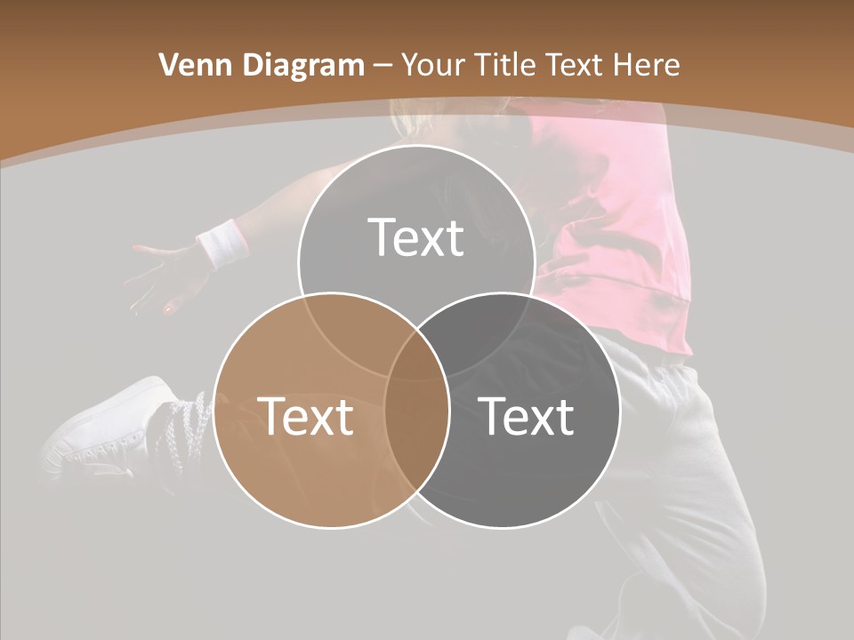 Pose Action Young PowerPoint Template