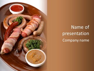 Beer Beef Parsley PowerPoint Template