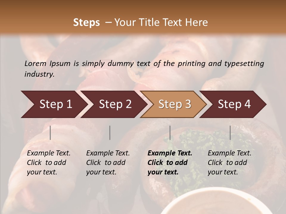 Beer Beef Parsley PowerPoint Template