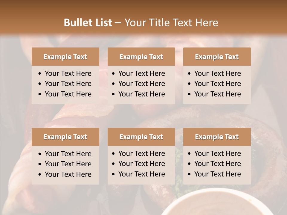 Beer Beef Parsley PowerPoint Template