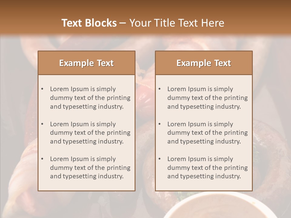 Beer Beef Parsley PowerPoint Template