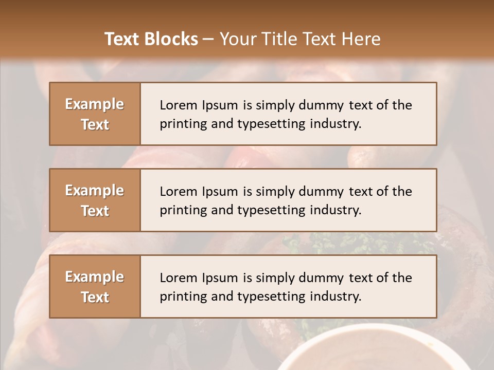 Beer Beef Parsley PowerPoint Template