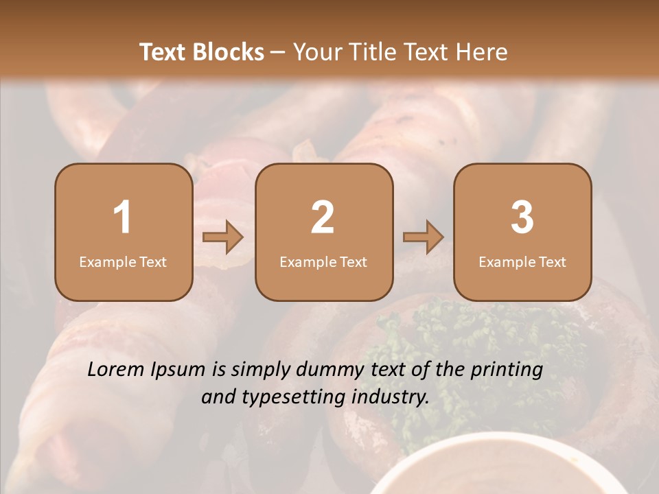 Beer Beef Parsley PowerPoint Template