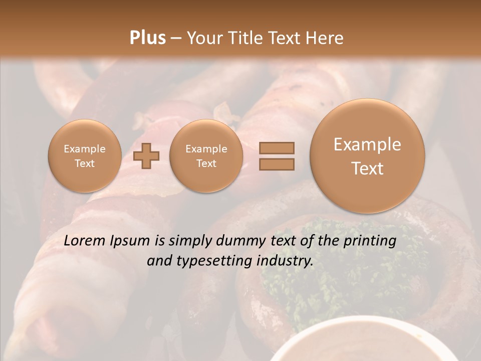 Beer Beef Parsley PowerPoint Template