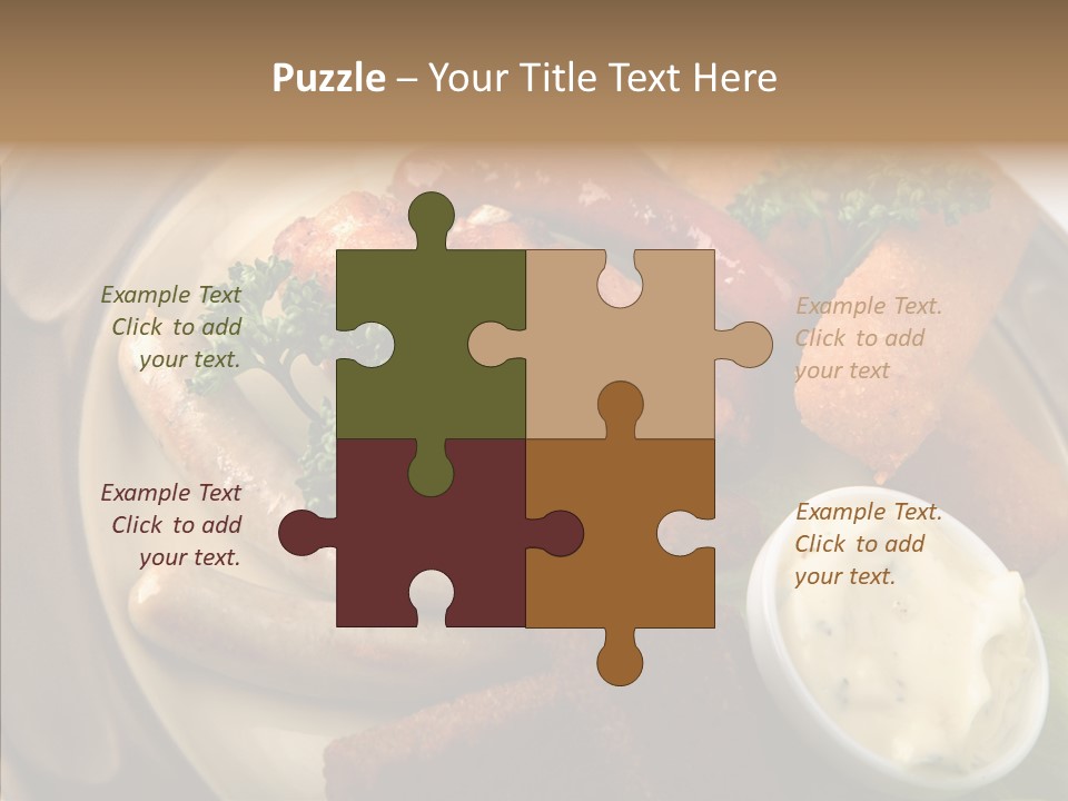 Restaurant German International PowerPoint Template