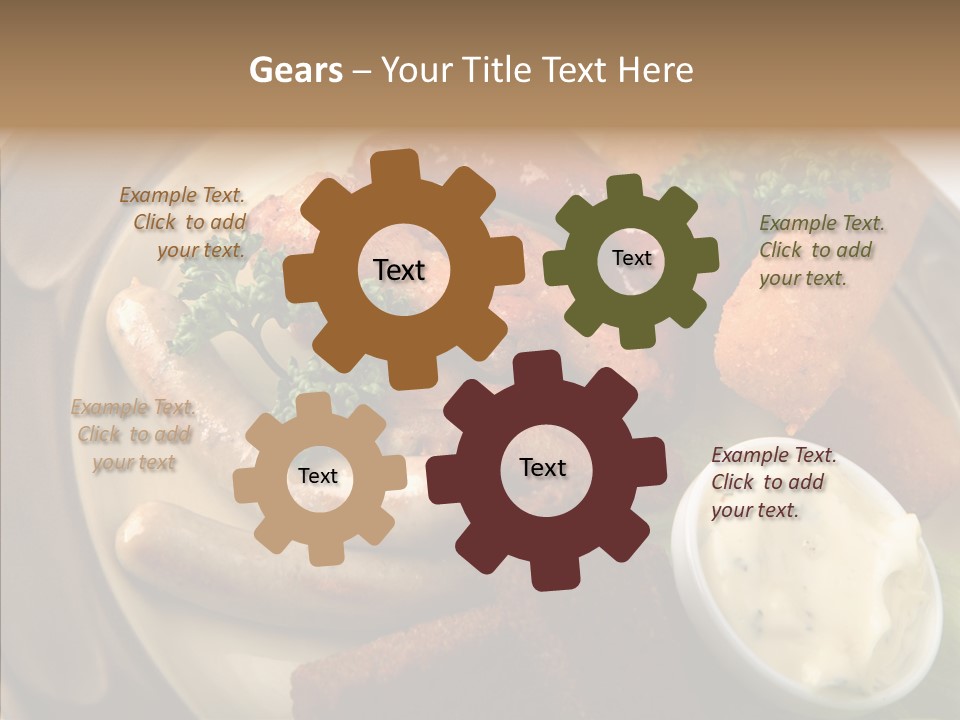 Restaurant German International PowerPoint Template