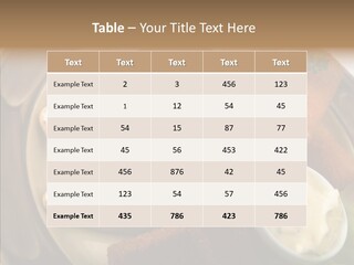 Restaurant German International PowerPoint Template