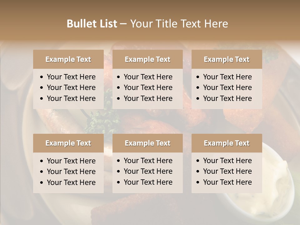 Restaurant German International PowerPoint Template