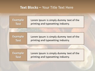 Restaurant German International PowerPoint Template