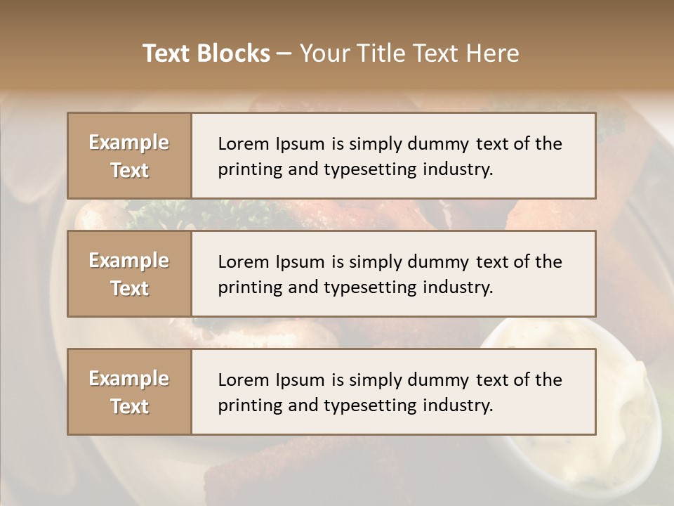 Restaurant German International PowerPoint Template