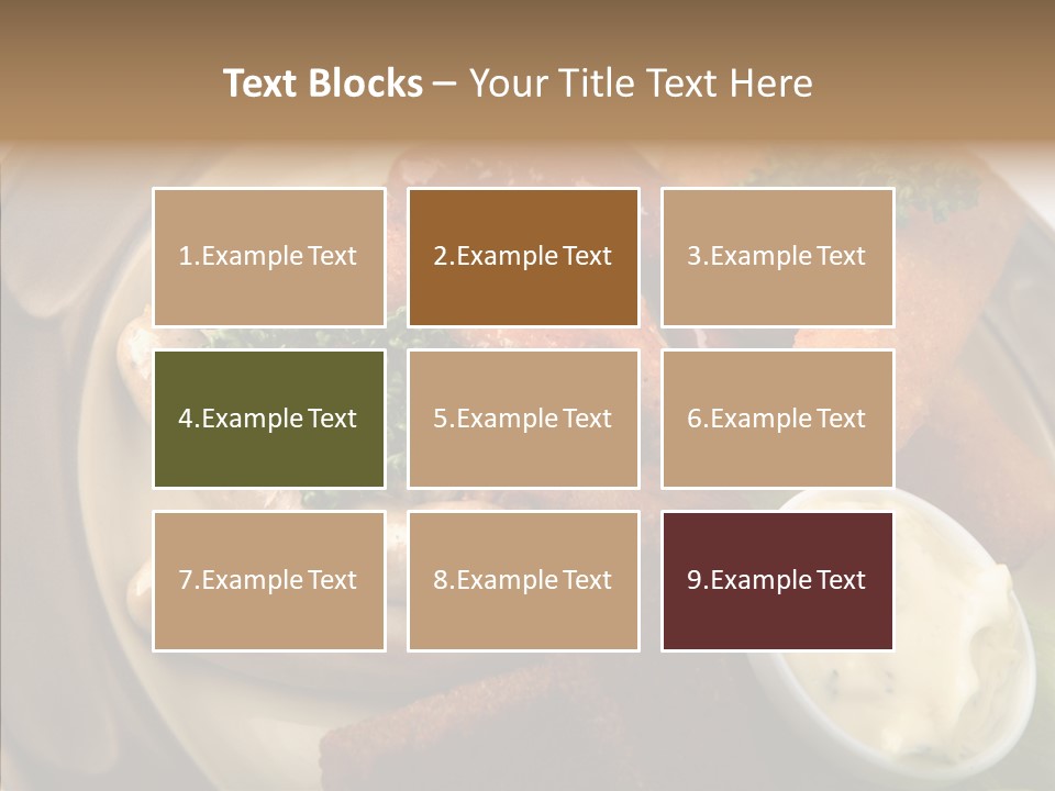 Restaurant German International PowerPoint Template