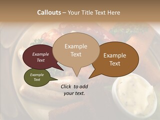 Restaurant German International PowerPoint Template