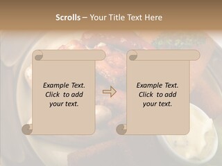 Restaurant German International PowerPoint Template