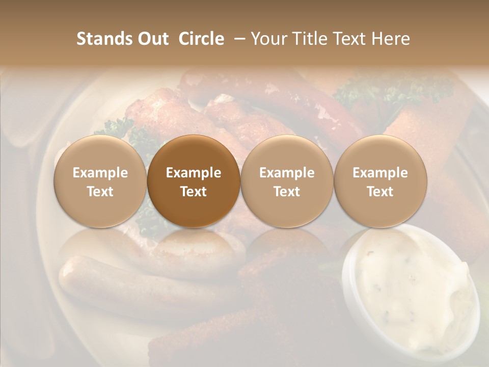 Restaurant German International PowerPoint Template