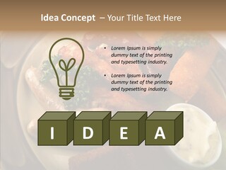 Restaurant German International PowerPoint Template