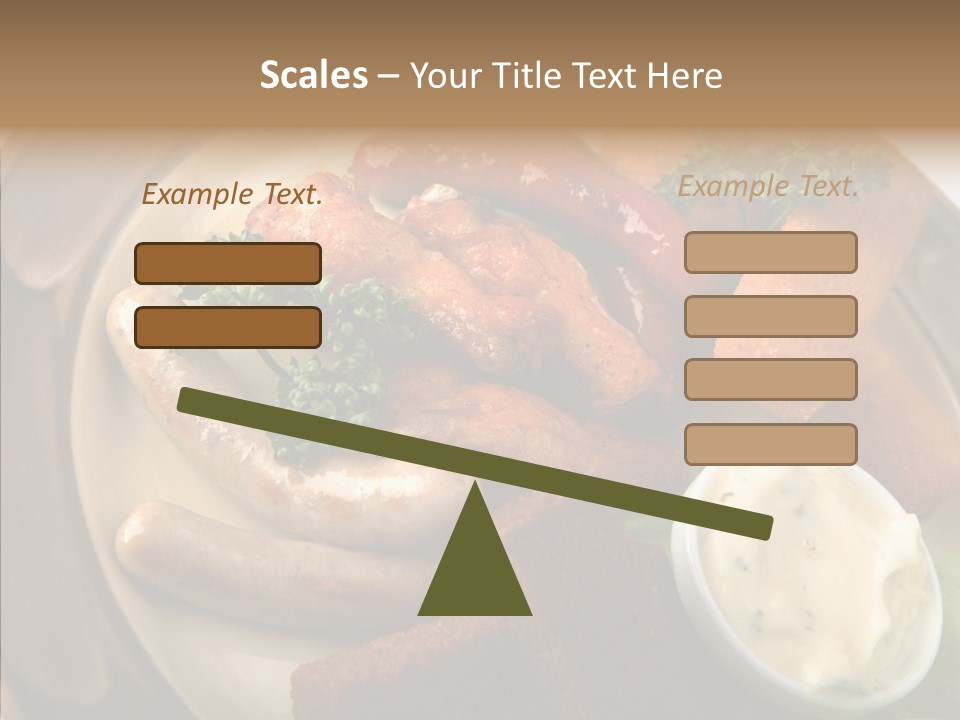 Restaurant German International PowerPoint Template
