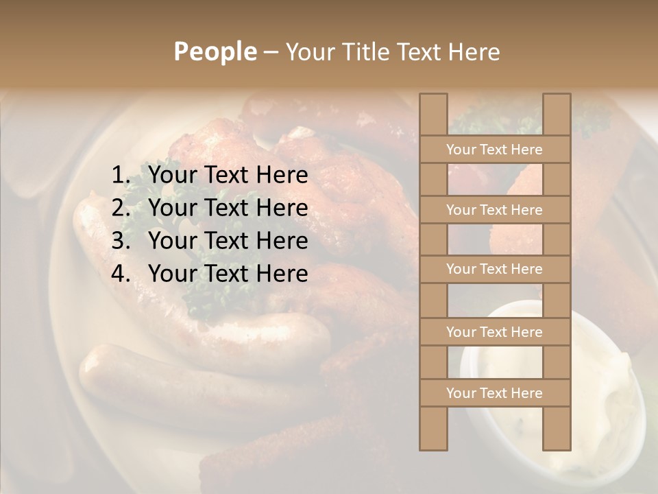 Restaurant German International PowerPoint Template