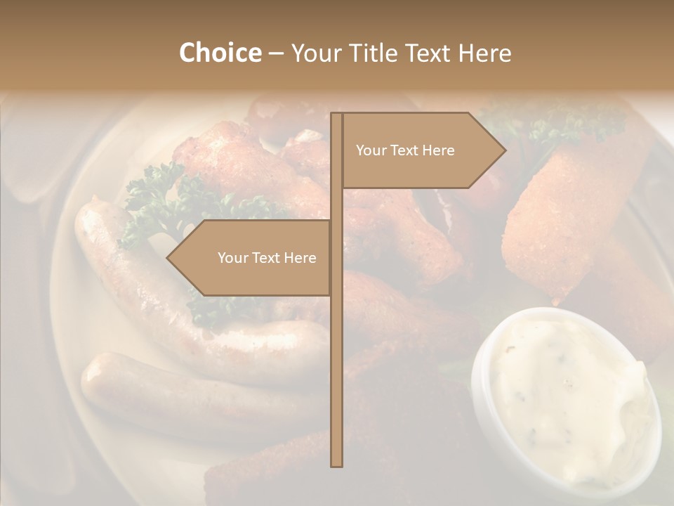 Restaurant German International PowerPoint Template