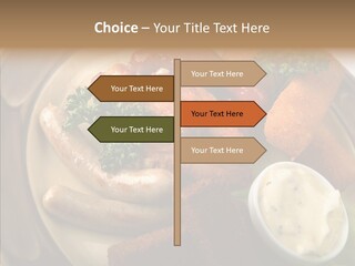 Restaurant German International PowerPoint Template