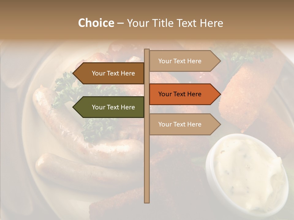 Restaurant German International PowerPoint Template