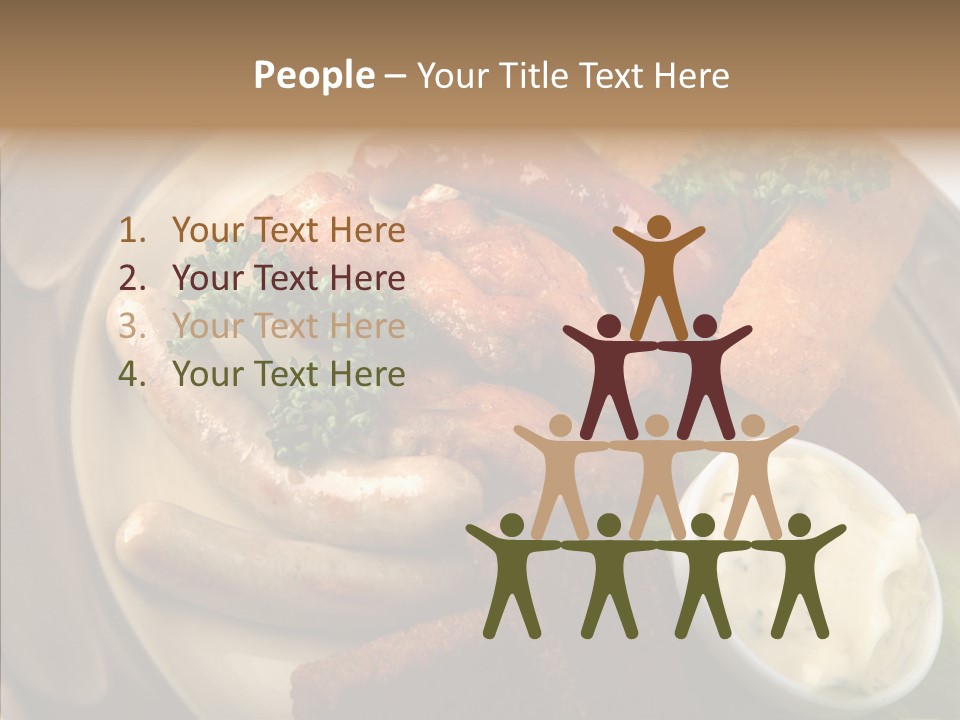 Restaurant German International PowerPoint Template