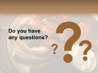 Restaurant German International PowerPoint Template