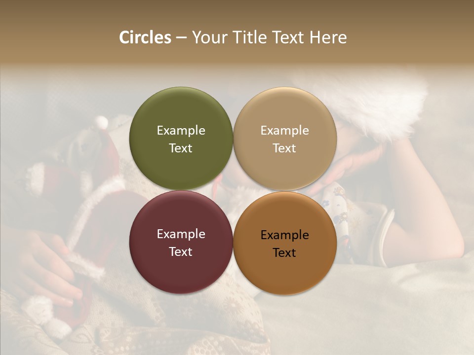 Hat Boy Face PowerPoint Template