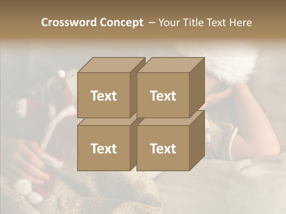 Hat Boy Face PowerPoint Template