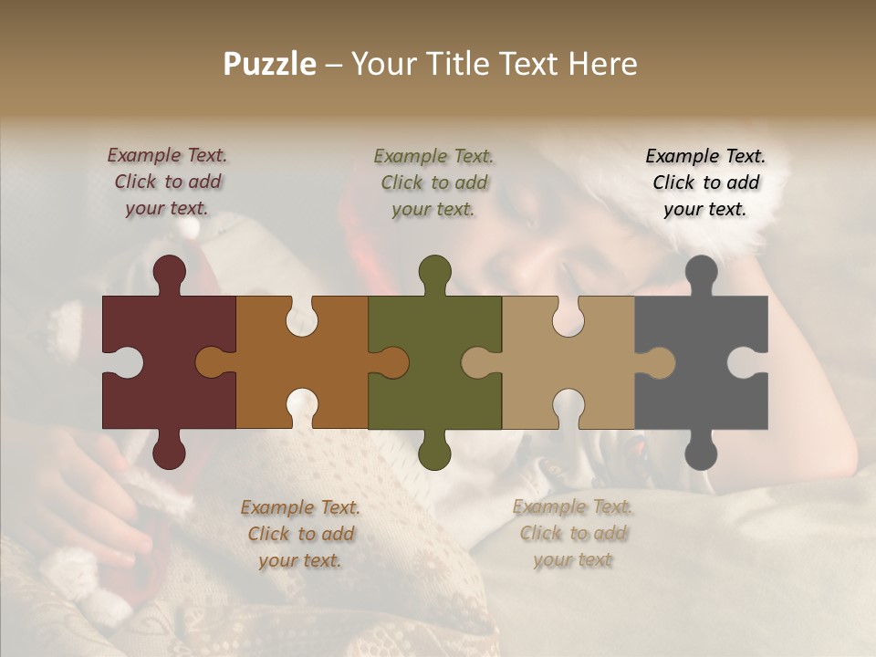 Hat Boy Face PowerPoint Template