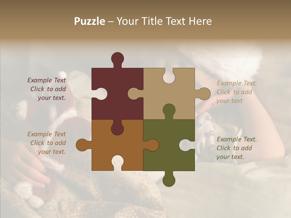 Hat Boy Face PowerPoint Template