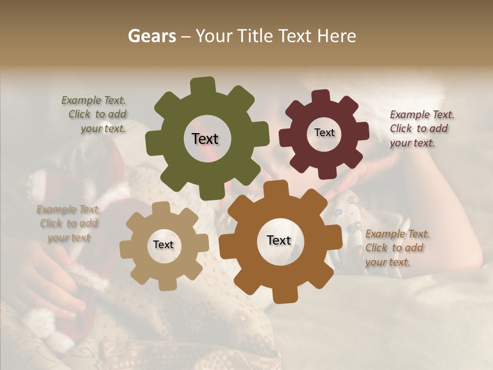 Hat Boy Face PowerPoint Template