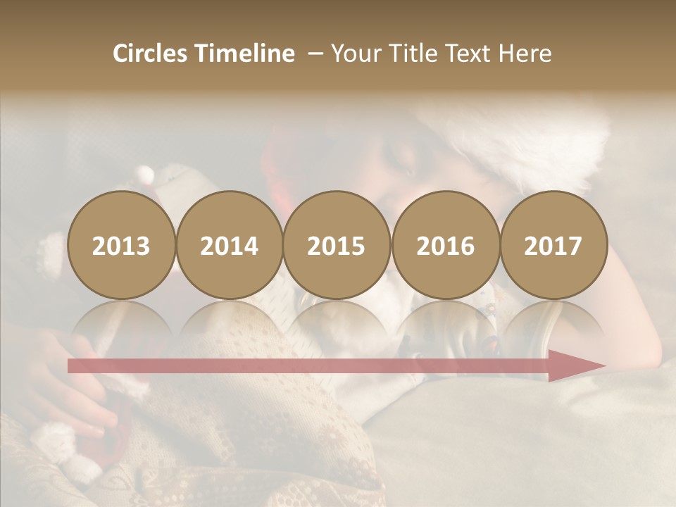 Hat Boy Face PowerPoint Template