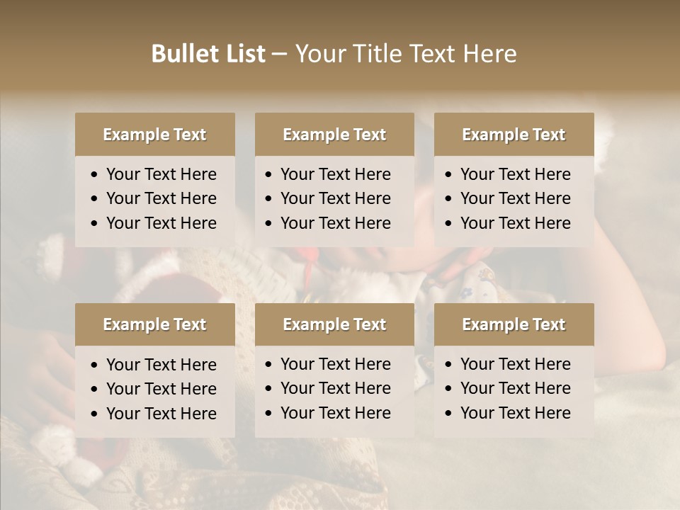 Hat Boy Face PowerPoint Template