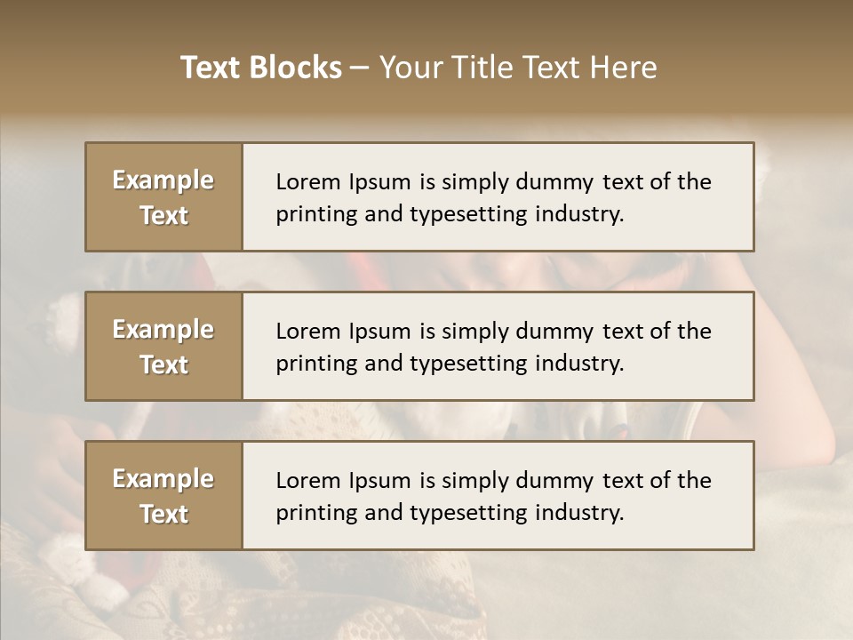 Hat Boy Face PowerPoint Template