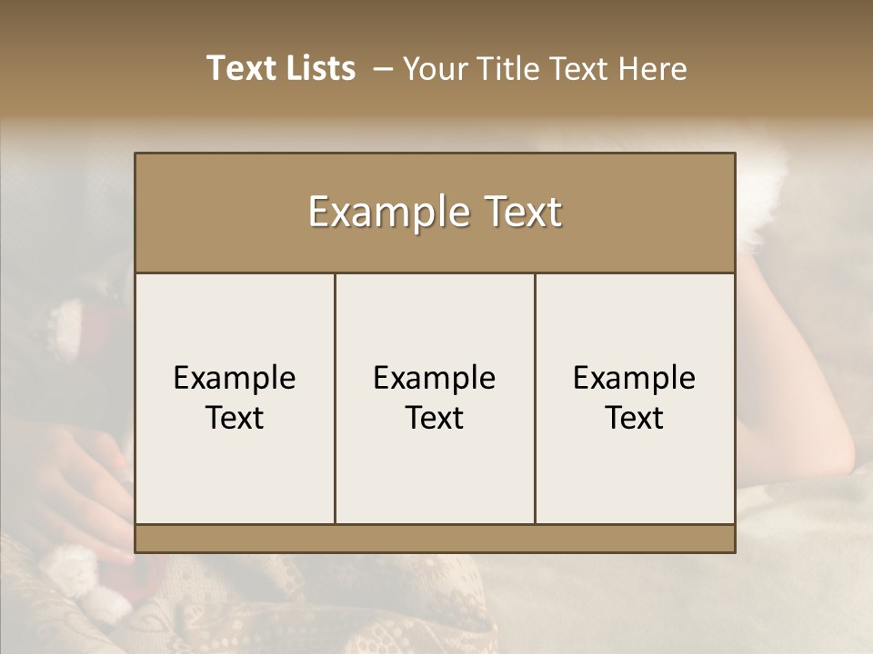 Hat Boy Face PowerPoint Template