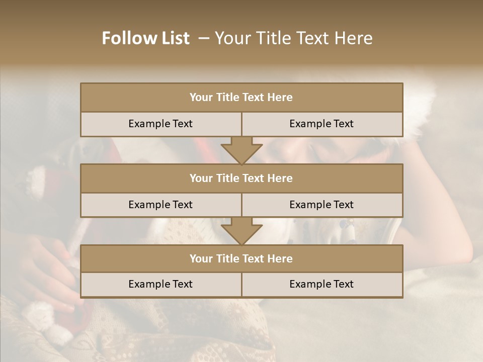 Hat Boy Face PowerPoint Template