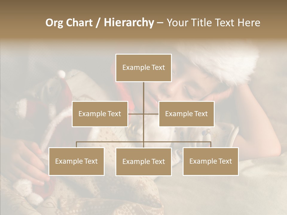 Hat Boy Face PowerPoint Template