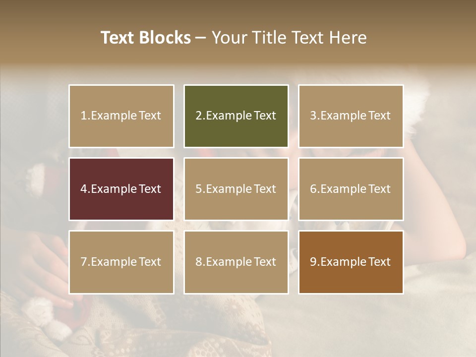 Hat Boy Face PowerPoint Template