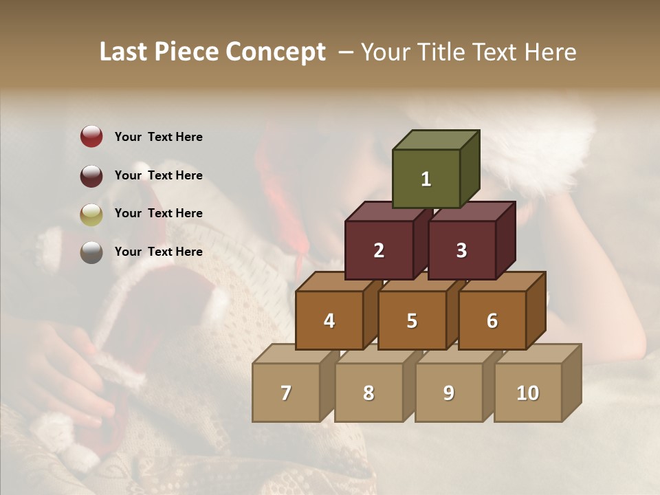 Hat Boy Face PowerPoint Template