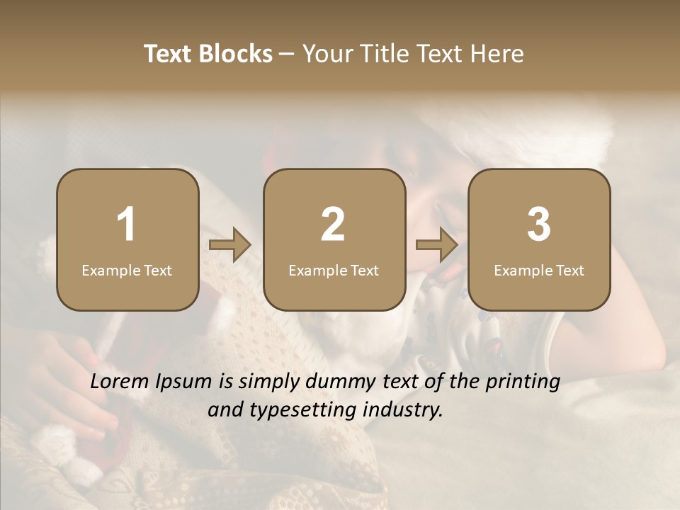 Hat Boy Face PowerPoint Template