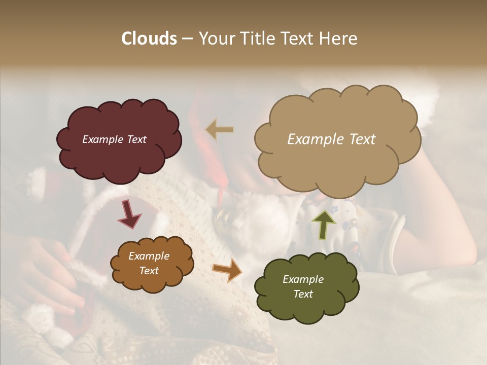 Hat Boy Face PowerPoint Template