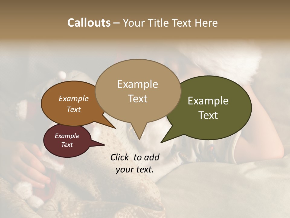 Hat Boy Face PowerPoint Template