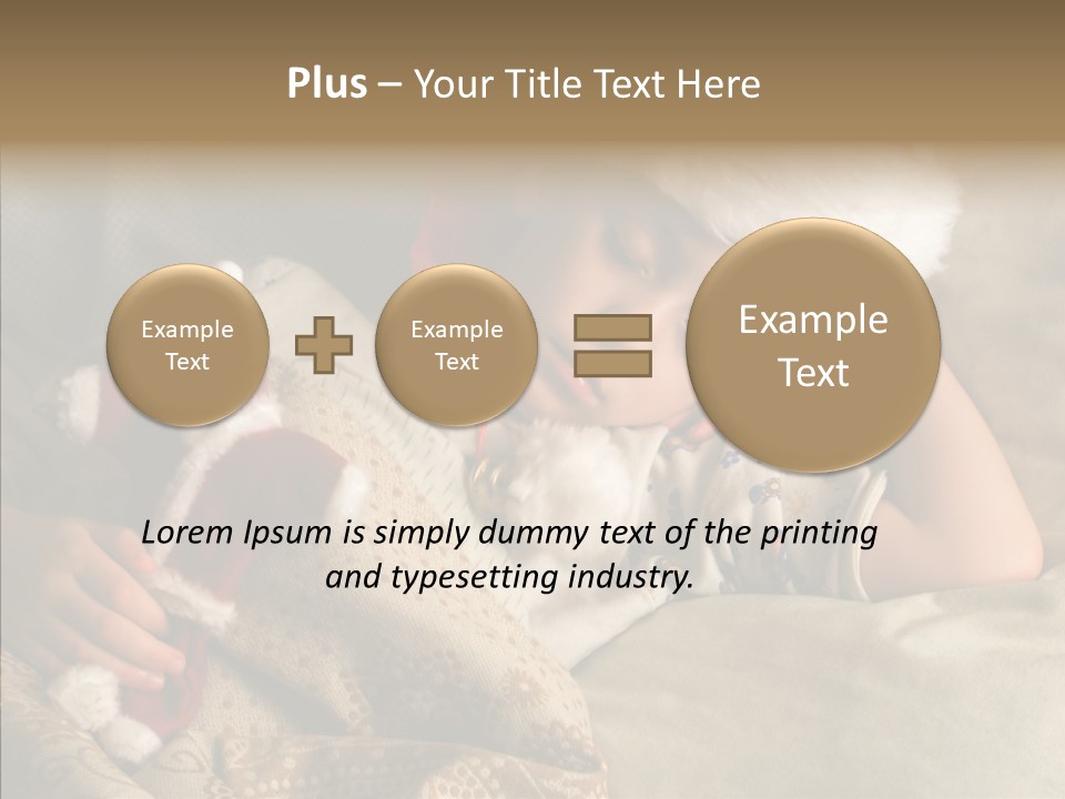 Hat Boy Face PowerPoint Template