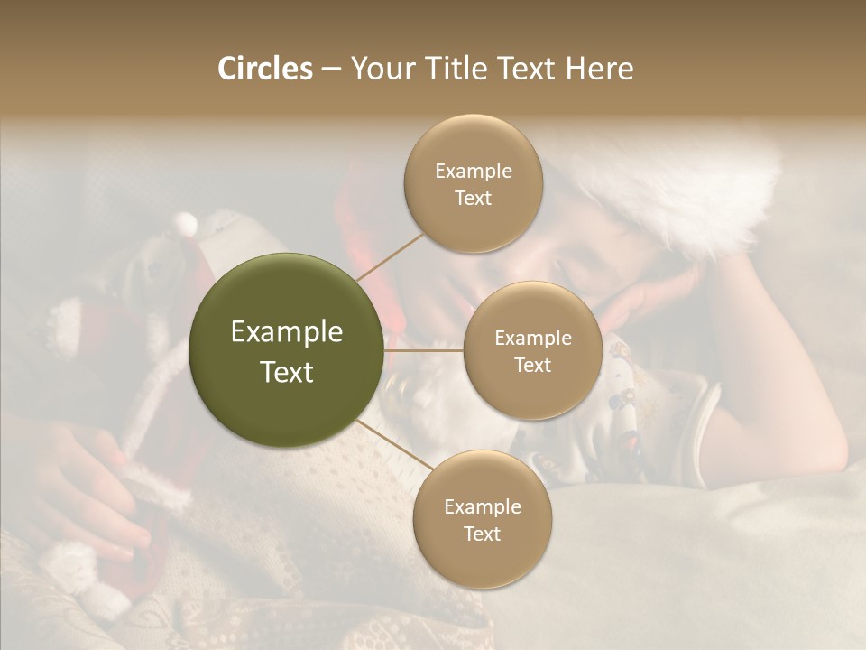 Hat Boy Face PowerPoint Template