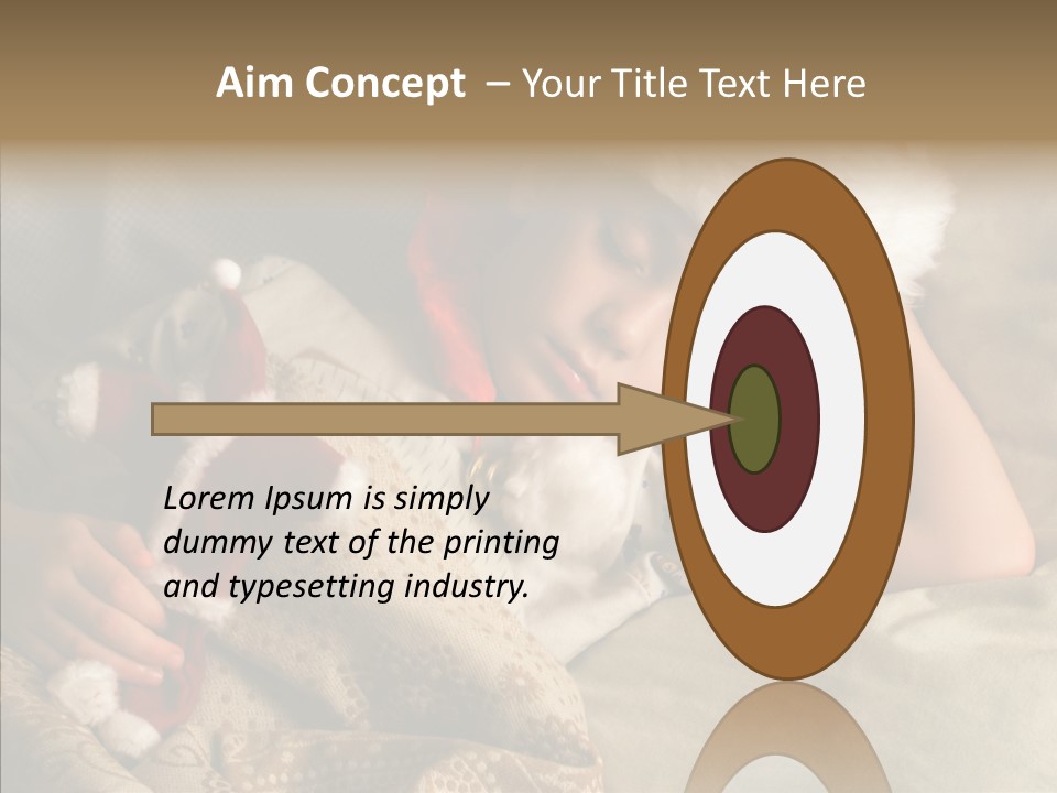 Hat Boy Face PowerPoint Template