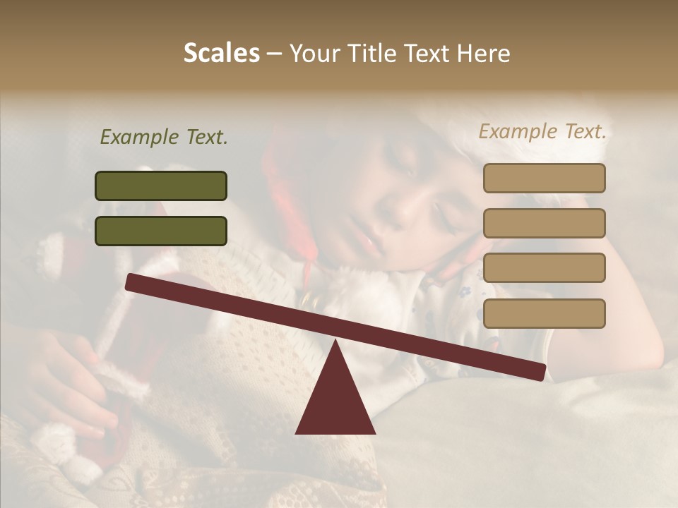 Hat Boy Face PowerPoint Template